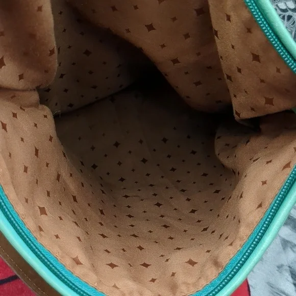 Fossil green leather purse - Picture 9 of 14